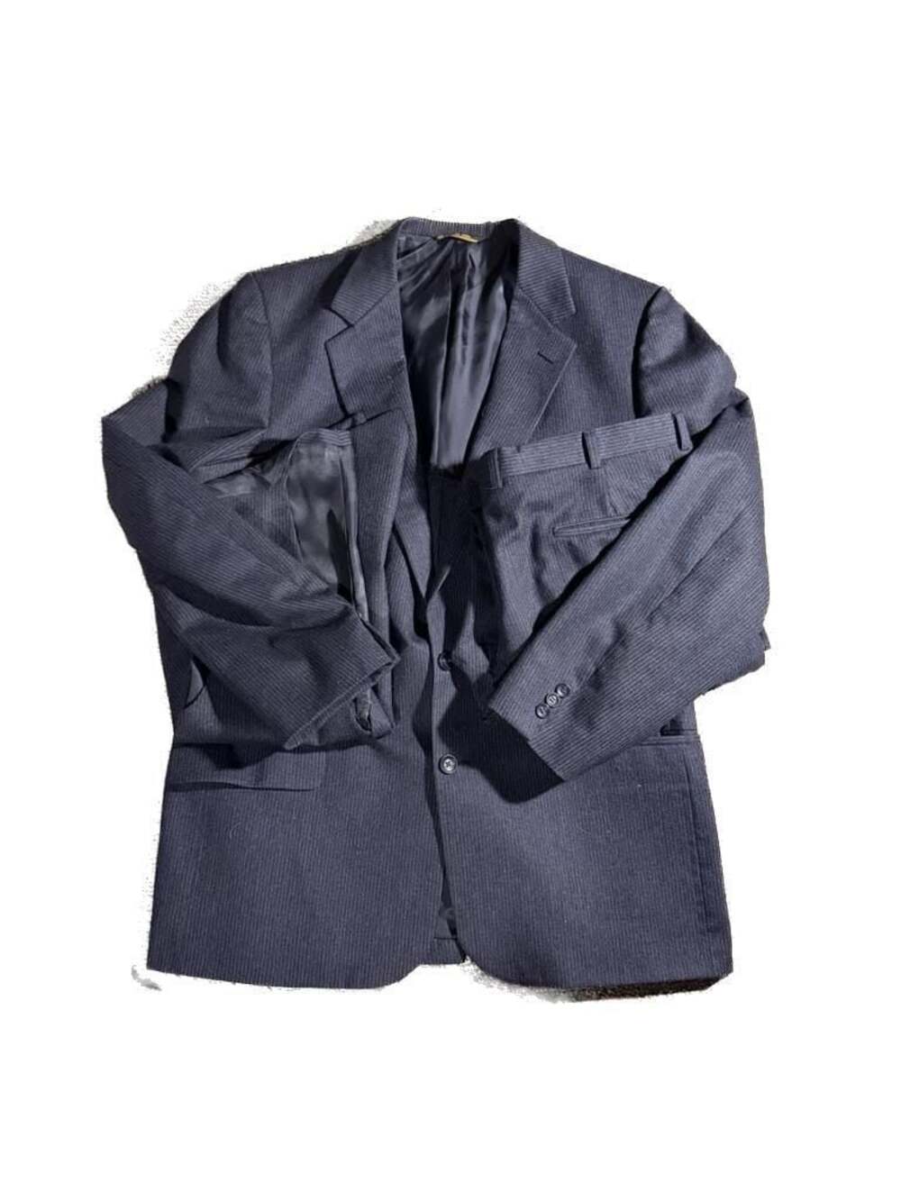 Boyd's Threadneedle Street Men's 3-Piece Pinstripe Wool Suit